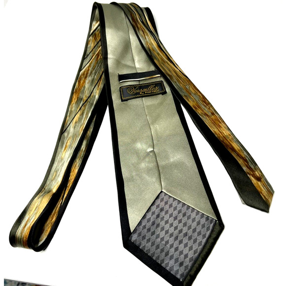 Versailles by Piattelli Men's Necktie 100% Silk Tie Luxury Surrealism Designer - Picture 3 of 6